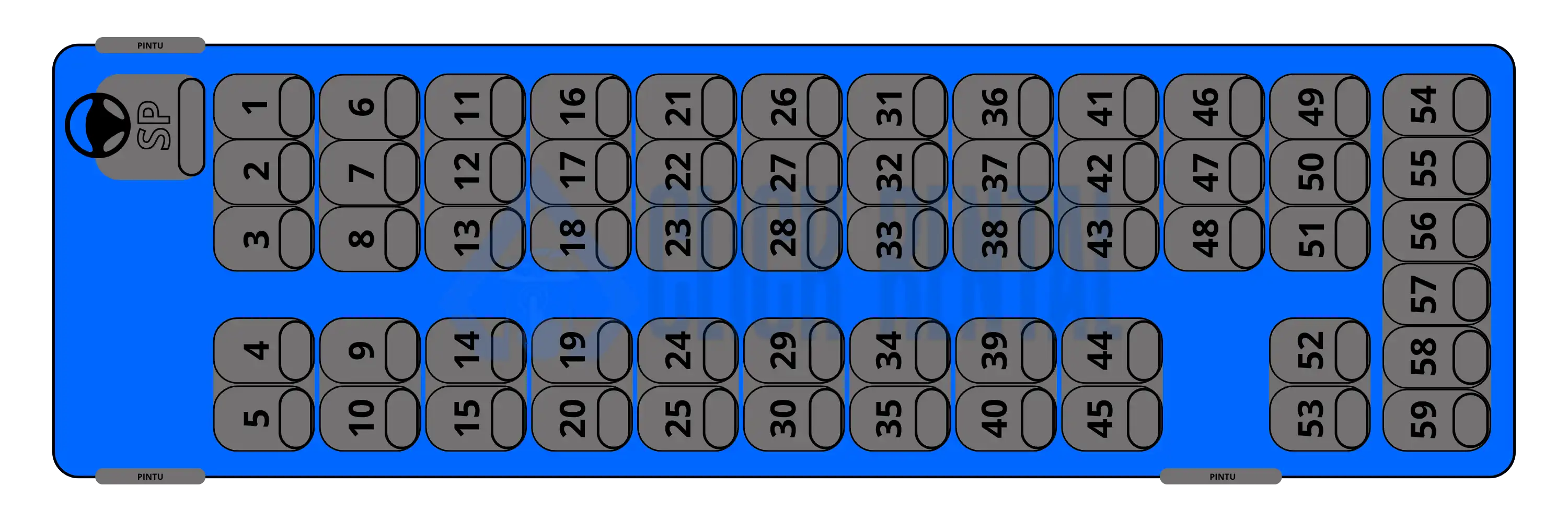 Seat 59 - 59 seat