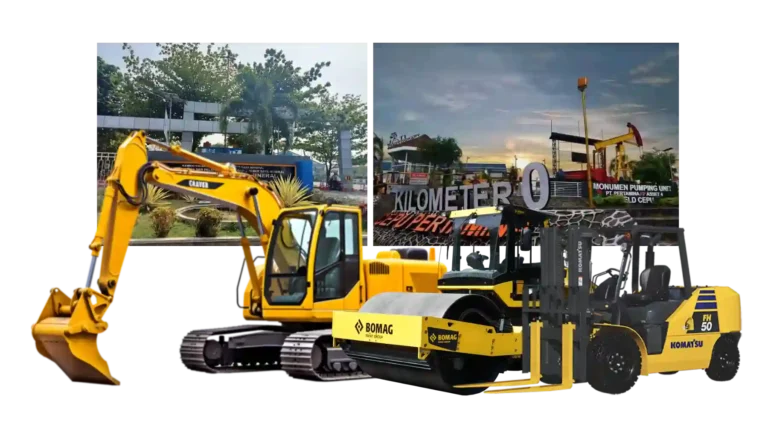 Rental Alat Berat Cepu Harga Murah dengan Pilihan Lengkap