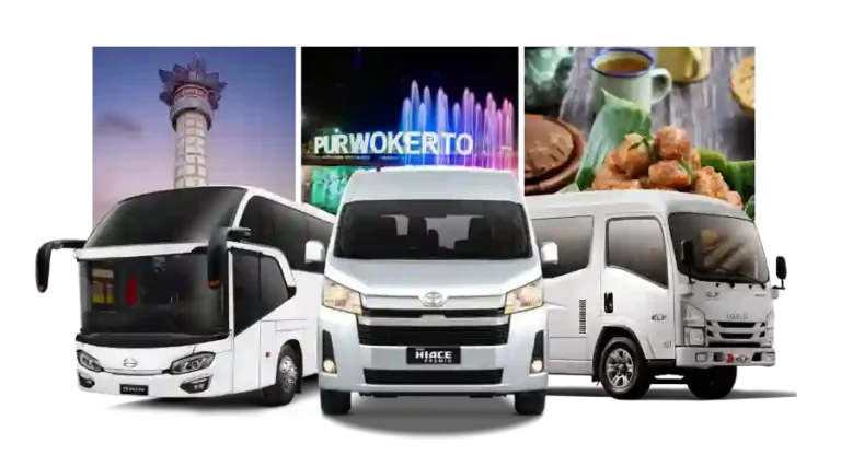 Sewa Bus Purwokerto Pariwisata Murah Mini Bus Medium Mulai 700K