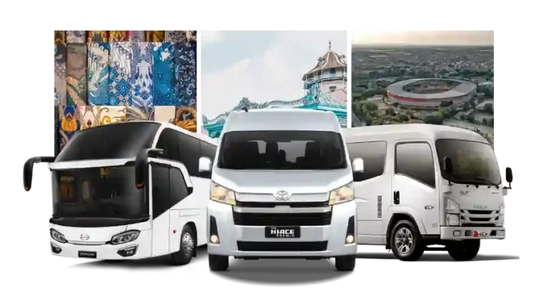 Rental Bus Solo Surakarta Pariwisata Murah Mini Bus Medium Mulai 700K